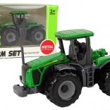 Tracteur agricole vert – jouet pour enfants