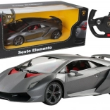 Voiture radiocommandée Rastar 1:14 Lamborghini Sesto grise