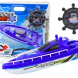 Bateau de police RC 27 MHz – bleu