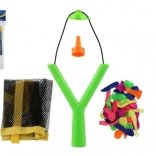 Fronde amusante avec ballons d'eau