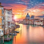 Puzzle 500 pièces Venise au coucher du soleil