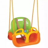 Balançoire 3-en-1 WOOPIE orange