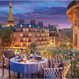 CHERRY PAZZI puzzle Paris pour deux – 2000 pièces