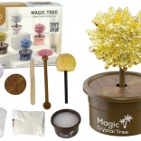 Arbre cristallin magique – coffret expérimental doré