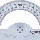 Maped rapporteur transparent 12 cm