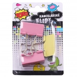 Pinces de bureau 41 mm, lot de 3 pièces