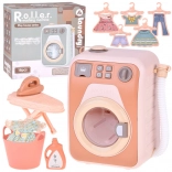 Machine à laver pour enfants avec sèche-linge 2-en-1, tambour rotatif et accessoires