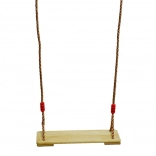 Balançoire en bois planche