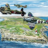 Puzzle Ailes au-dessus de Portland 500 pièces