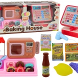 Set de jeu Donut Shop avec micro-ondes et caisse enregistreuse