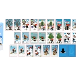 Vieux Garçon avec motifs de symboles – jeu de cartes classique