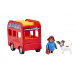 Ensemble de jeu Paddington avec bus rouge