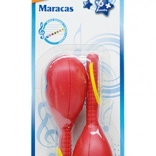Maracas rouges – set de 2 pièces