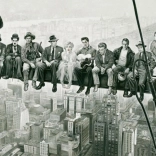 SCHMIDT Puzzle Déjeuner, parodie d'une célèbre photographie, 1000 pièces