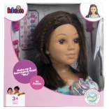 tête à coiffer et maquiller Mia avec set de cosmétiques et accessoires