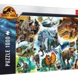 Puzzle 1000 pièces – JURASSIC WORLD : Sur les traces des dinosaures