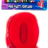 Chiffres d’anniversaire pour fontaine de fête