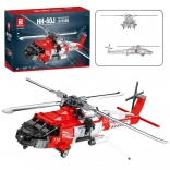 Kit de construction hélicoptère de secours HH-60J Jayhawk 1137 pièces