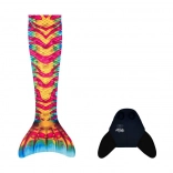 Costume de sirène Coral pour enfant avec monopalme