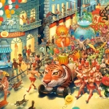 Puzzle 4000 pièces – Carnaval de Rio