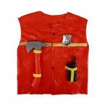 Gilet de pompier pour enfant avec accessoires