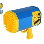 Pistolet à bulles avec lumière et recharge, 22 cm