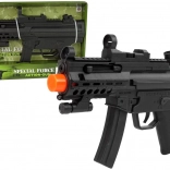 Pistolet militaire pour enfants avec son et vibrations – noir