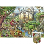 Puzzle Contes 1500 pièces HEYE