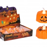 citrouille d’Halloween lumineuse 4,8 × 4,8 × 4,3 cm