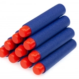 Fléchettes en mousse de rechange pour blaster, 10 pièces, 7,2 cm