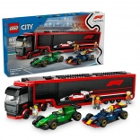 LEGO® City 60445 Camion F1® avec voitures F1® RB20 et AMR24