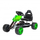 Kart à pédales pour enfants Baby Mix Speedy verte