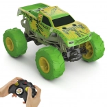 Voiture RC HOT WHEELS Monster Trucks Gunkster 1:15 phosphorescente