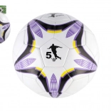 Ballon de football violet et blanc 23 cm