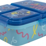 Boîte à goûter STOR XL avec compartiments Stitch