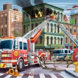 Puzzle Ravensburger Pompiers en action XXL 100 pièces