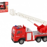 Camion de pompiers à inertie avec lumières et sons