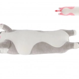 Jouet en peluche chat allongé