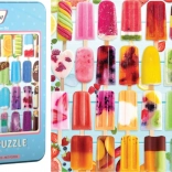 EUROGRAPHICS Puzzle Arc-en-ciel glacé 1000 pièces dans une boîte en métal