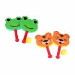 Soft tennis animaux 35 cm – set pour enfants