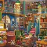 Puzzle Magnifique Librairie 1000 pièces