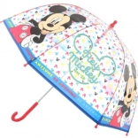 Parapluie manuel transparent MICKEY