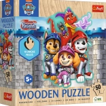 Puzzle en bois Pat' Patrouille 50 pièces
