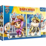 Puzzle réversible Baby Maxi 2×10 – La Pat’ Patrouille Joyeuse équipe