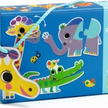 DJECO Puzzle Duo Animaux