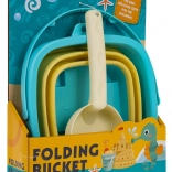Set de sable avec seau pliable et pelle