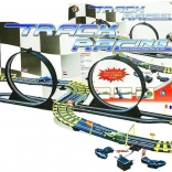 Circuit de course avec deux voitures 565 cm