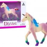 Figurine de collection petit licorne violet 8 cm