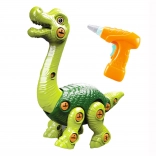 dinosaure à visser avec visseuse électrique pour enfants