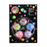 Balles rebondissantes marbrées – lot de 5 pièces